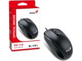 Genius Mouse DX-110 Black USB оптична снимка №4