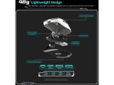 VXE Wireless Gaming Mouse Dragonfly R1 1K Huano Ice Berry Pink USB / Bluetooth оптична снимка №5
