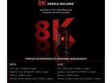 VXE Wireless Gaming Mouse MAD R 8K SET Omron Optical Microswitches Black USB / Bluetooth оптична снимка №3
