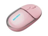 Нови модели и предложения за мишки за компютър и лаптоп: Canyon mouse OnClick 24 BT/ Wireless Transparent/Pink CNS-CMSW24P