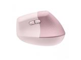 Logitech MX Vertical Ergonomic Mouse Rose USB / Bluetooth оптична снимка №4