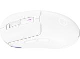 LORGAR MSA10W Wireless Gaming Mouse Advanced white USB оптична снимка №3