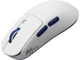 Цена за ROYAL KLUDGE M30 White Blue Gaming Mouse - USB / Bluetooth