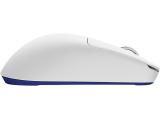 ROYAL KLUDGE M30 White Blue Gaming Mouse USB / Bluetooth оптична снимка №3