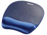Описание и цена на мишка за компютър Fellowes mouse pad wrist rest memory foam 20.16x23.50cm 