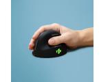 R-GO Tools Mouse HE Ergonomic Right Bluetooth Large Black/Silver Retail USB оптична снимка №3