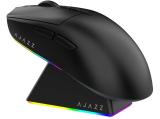 Ajazz AJ139 V2 MC Wireless Gaming Mouse 1K Magnetic Charging Dock Black USB / Bluetooth оптична снимка №3