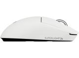 Logitech G Pro X Superlight 2c compact white USB оптична снимка №4 Logitech G Pro X Superlight 2c compact white USB оптична снимка №4