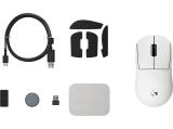 Logitech G Pro X Superlight 2c compact white USB оптична снимка №6 Logitech G Pro X Superlight 2c compact white USB оптична снимка №6