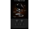 ATK Wireless Gaming Mouse A9 Plus Tri-mode Nearlink 1K White USB / Bluetooth оптична снимка №5