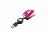 Описание и цена на мишка за компютър Verbatim Go Mini Optical Travel Mouse - Hot Pink retail