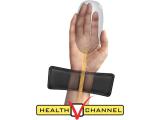 Fellowes Health-V Fabrik Mousepad Wrist Support Black MOUSE PAD mousepad снимка №3