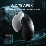 Ajazz Ajazz професионална геймърска мишка AJ179 APEX - Wireless Gaming Mouse - 8K, Magnetic Charging Dock, White AJ179-APEX-WH NEW usb оптична снимка №5