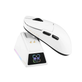 Ajazz Ajazz професионална геймърска мишка AJ159 APEX - Wireless Gaming Mouse - 8K, Magnetic Charging Dock, White AJ159-APEX-WH NEW usb оптична снимка №6