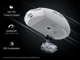 MCHOSE G3 V2 White Wireless Gaming Mouse 1K Omron Mechanical MC-G3V2-4 USB / Bluetooth оптична снимка №6
