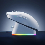 MCHOSE MCHOSE професионална геймърска мишка A7 V2 Ultra White - Wireless Gaming Mouse - Dual 8K, Omron Mechanical HW-A7V2-6 NEW usb оптична снимка №4