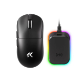 MCHOSE MCHOSE професионална геймърска мишка A7 V2 Ultra Black - Wireless Gaming Mouse - Dual 8K, Omron Mechanical HW-A7V2-5 NEW usb оптична снимка №2