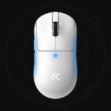 MCHOSE MCHOSE професионална геймърска мишка A7 V2 Ultra Black - Wireless Gaming Mouse - Dual 8K, Omron Mechanical HW-A7V2-5 NEW usb оптична снимка №3