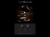 ATK ATK професионална геймърска мишка Wireless Gaming Mouse A9 2.0 Tri-mode Nearlink - 1K, White ATK-A9-2.0-WH NEW usb оптична снимка №5