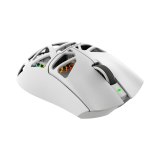 White Shark White Shark професионална геймърска мишка Wireless Gaming Mouse MORIEN - 12000dpi, 1000Hz, Bluetooth, White MORIEN-W NEW usb оптична снимка №4 White Shark White Shark професионална геймърска мишка Wireless Gaming Mouse MORIEN - 12000dpi, 1000Hz, Bluetooth, White MORIEN-W NEW usb оптична снимка №4