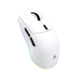 White Shark White Shark професионална геймърска мишка Wireless Gaming Mouse CADOR - 10000dpi, 1000Hz, Bluetooth, White CADOR-W NEW usb оптична снимка №2 White Shark White Shark професионална геймърска мишка Wireless Gaming Mouse CADOR - 10000dpi, 1000Hz, Bluetooth, White CADOR-W NEW usb оптична снимка №2