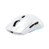 White Shark White Shark професионална геймърска мишка Wireless Gaming Mouse CADOR - 10000dpi, 1000Hz, Bluetooth, White CADOR-W NEW usb оптична снимка №3 White Shark White Shark професионална геймърска мишка Wireless Gaming Mouse CADOR - 10000dpi, 1000Hz, Bluetooth, White CADOR-W NEW usb оптична снимка №3