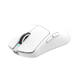 White Shark White Shark професионална геймърска мишка Wireless Gaming Mouse BORS - 12000dpi, 1000Hz, Bluetooth, White BORS-W NEW usb оптична снимка №2