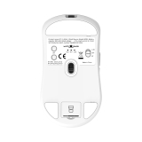 White Shark White Shark професионална геймърска мишка Wireless Gaming Mouse BORS - 12000dpi, 1000Hz, Bluetooth, White BORS-W NEW usb оптична снимка №6