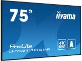 Описание и цена на монитор, дисплей Iiyama ProLite LH7554UHS-B1AG