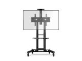 ONKRON Mobile TV Stand Rolling TV Cart TS1551-B снимка №2 ONKRON Mobile TV Stand Rolling TV Cart TS1551-B снимка №2