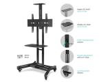 ONKRON Mobile TV Stand Rolling TV Cart TS1551-B снимка №4 ONKRON Mobile TV Stand Rolling TV Cart TS1551-B снимка №4