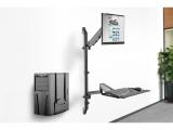 Digitus Flexible wall-mounted Stand/Sit workstation DA-90372 снимка №6