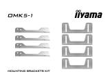 Описание и цена на монитор, дисплей Iiyama Mounting brackets kit for iiyama TF1615MC OMK5-1