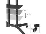 HAMA Мобилна стойка за TV Trolley 220874 снимка №5