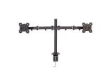 Lindy Dual Display Bracket w/ Pole + Desk Clamp mounting kit снимка №3