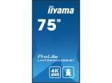 Iiyama ProLite LH7565UHSB-B1 снимка №4 Iiyama ProLite LH7565UHSB-B1 снимка №4