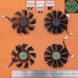Описание и цена на вентилатори за лаптопи » вентилатори за лаптопи Asus Вентилатори за лаптоп (CPU Fan) Asus GTX780 GTX780TI R9 280X/290X (Left + Right)