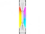 Corsair iCUE QL140 RGB PWM White Fan - Dual Fan Kit with Lighting Node CORE снимка №4