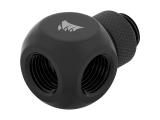 Corsair Hydro X Series XF Rotary Y-Splitter - Black снимка №2 Corsair Hydro X Series XF Rotary Y-Splitter - Black снимка №2