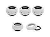 Corsair Hydro X Series XF Hardline 14mm OD Fitting Four Pack - White снимка №3 Corsair Hydro X Series XF Hardline 14mm OD Fitting Four Pack - White снимка №3
