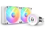 Описание и цена на охладители за процесори » водно охлаждане NZXT Kraken Elite 240 RGB White