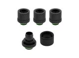 Corsair Hydro X Series XF Compression 10/13mm (3/8” / 1/2”) ID/OD Fitting Four Pack - Black снимка №3