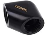 Охлаждане (охладител) Alphacool L-конектор Eiszapfen, G1/4 AG вътрешна резба G1/4 IG, Черен мат