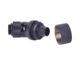 Alphacool Компресионен фитинг 16/10 - G1/4 45° Въртящ се Черен мат снимка №3 Alphacool Компресионен фитинг 16/10 - G1/4 45° Въртящ се Черен мат снимка №3