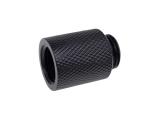 Alphacool Удължител Eiszapfen, 20 mm, G1/4 вънжна към G1/4 вътрешна резба, Черен мат снимка №3