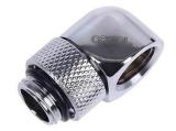 Охлаждане (охладител) Alphacool L-конектор HF, Въртящ се, G1/4 външна към G1/4 вътрешна резба, Сребрист
