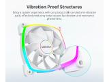 Montech RX140 PWM REVERSE Fan ARGB White снимка №5 Montech RX140 PWM REVERSE Fan ARGB White снимка №5