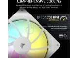 Corsair RS140 ARGB 140mm PWM Fans - Dual Pack - White снимка №5
