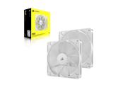 Corsair RS140 140mm PWM Fans Dual Pack White снимка №2 Corsair RS140 140mm PWM Fans Dual Pack White снимка №2