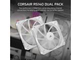 Corsair RS140 140mm PWM Fans Dual Pack White снимка №6 Corsair RS140 140mm PWM Fans Dual Pack White снимка №6